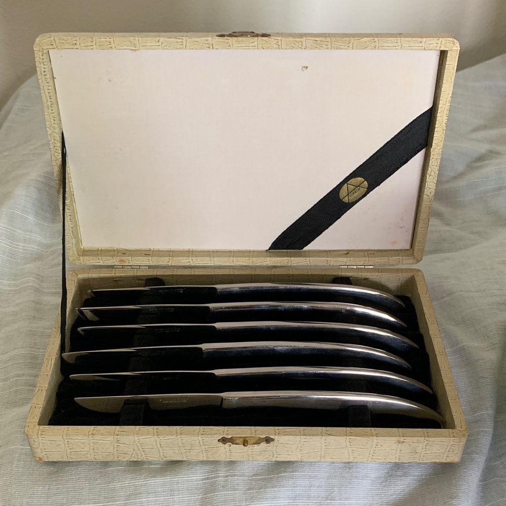 Armack Japan Vintage Silver Knife Set